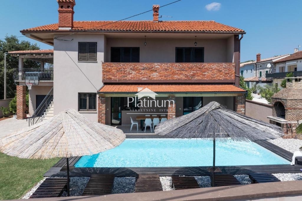 Istria, zona di Barban, casa vacanze con piscina