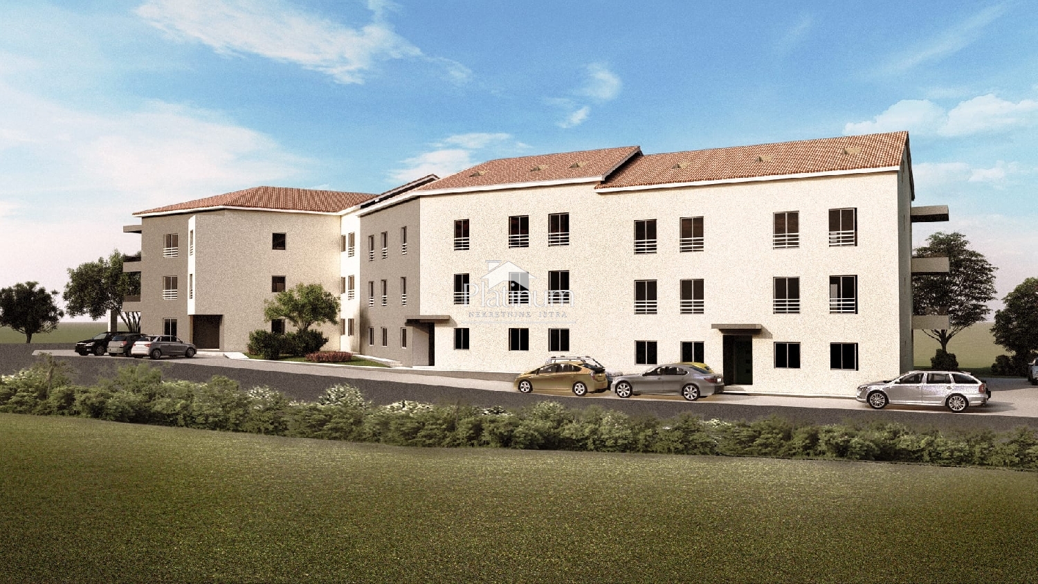 Istria, surroundings of Fažana, two-room apartments under construction