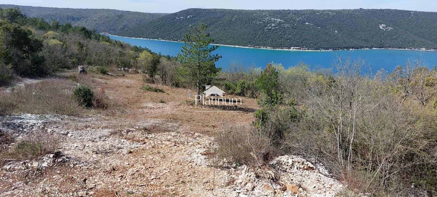 LABIN OKOLICA, ZAZIDLJIVO ZEMLJIŠČE EXTRA POGLED NA MORJE