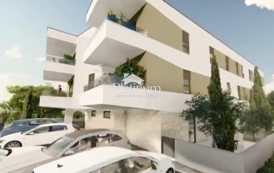 Istra, Medulin, dvosobno stanovanje v prvem nadstropju novogradnje