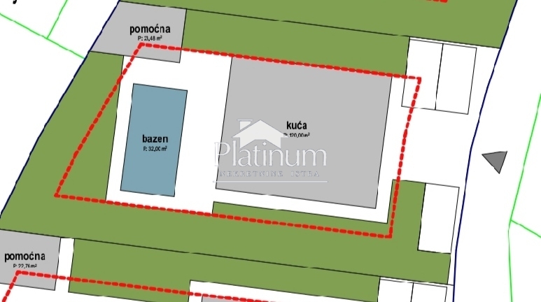 Istra,Medulin TOP građevinsko zemljište 563 m2 ,1300 m do mora