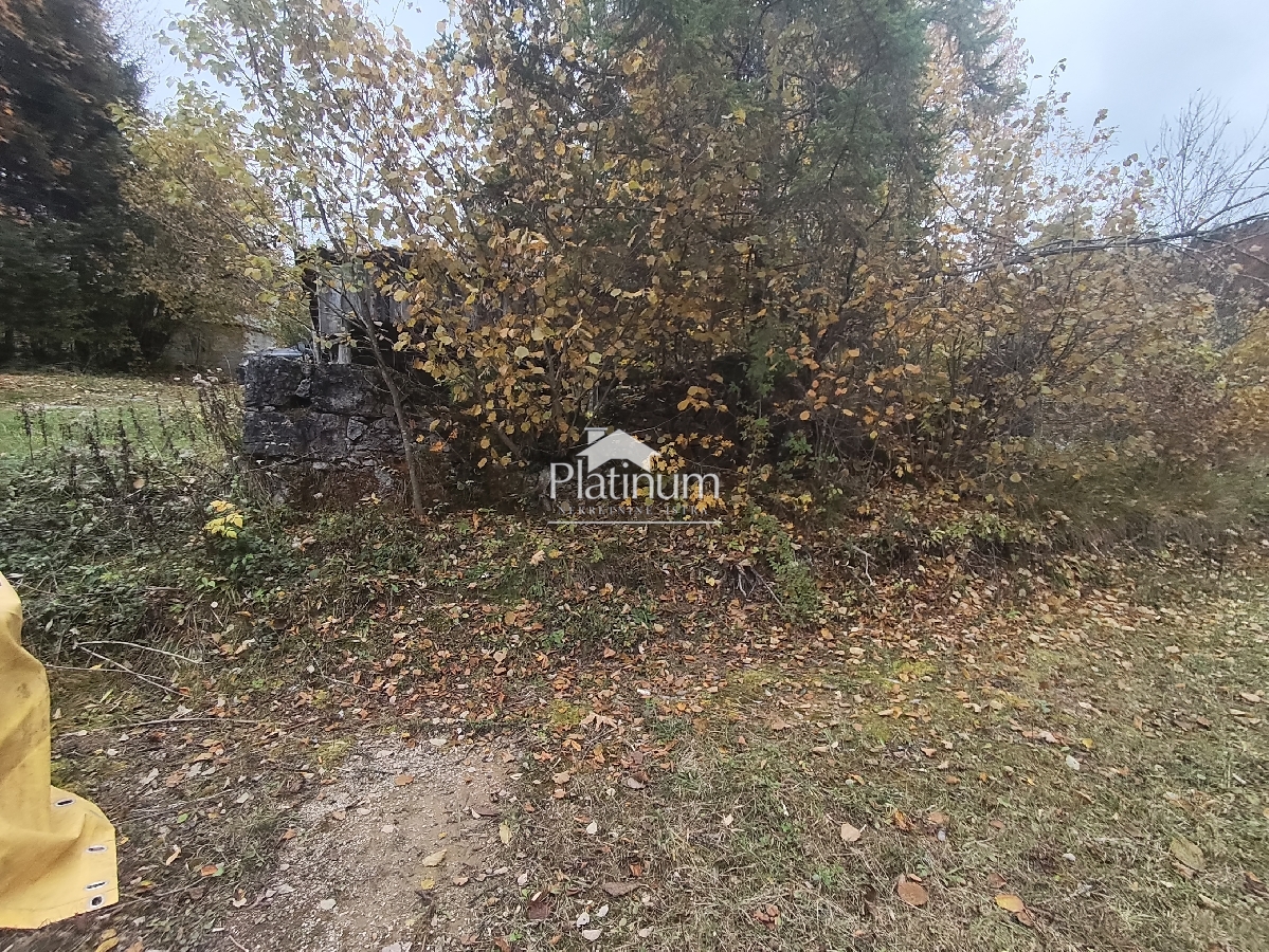 Gorski kotar,Čabar zemljište+temelji kuće