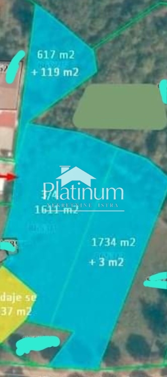 Rovinj - building land size 4084m2