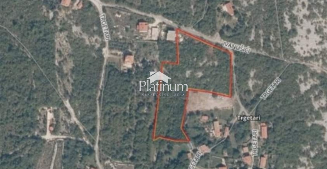 Istra,Trget building plot with sea view