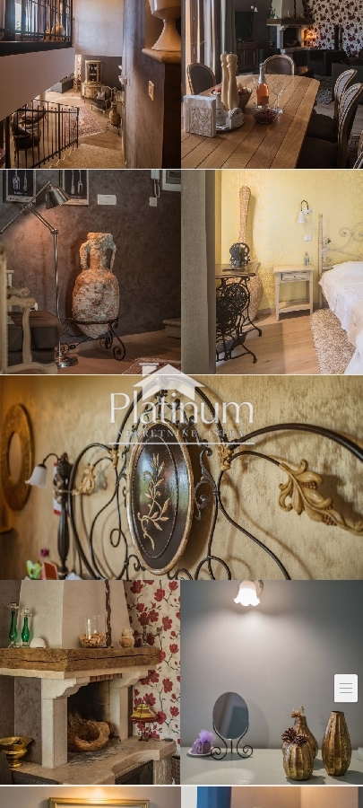 Istria, Rovigno bellissima pietra di lusso villa con piscina