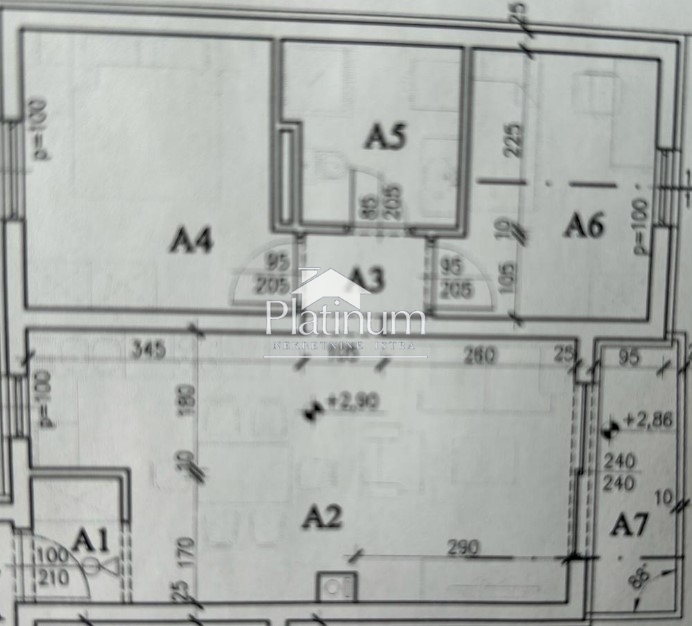 Pola, Centro, bilocale in costruzione, primo piano