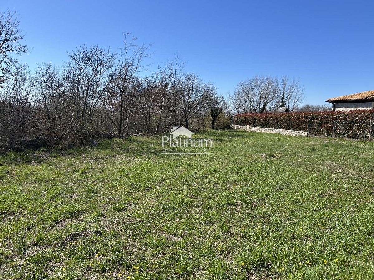 Istra, Salambati, građevinsko zemljište, projekt, 897 m2