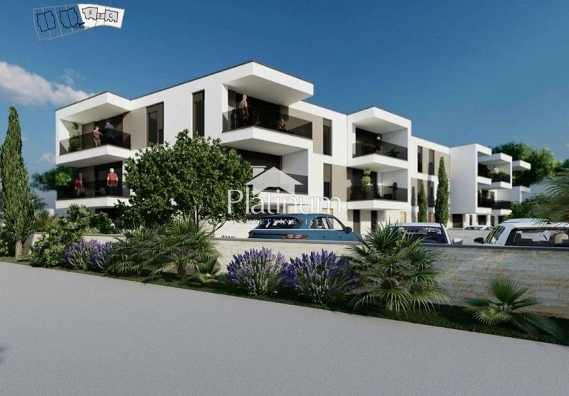 Istra, LIŽNJAN, NOVI STAN, prizemlje, 61,18m2, 400m od mora