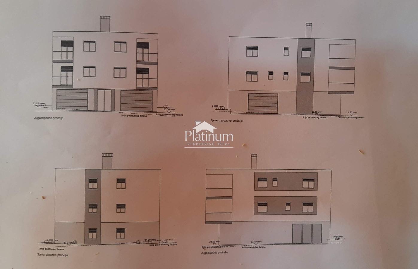 Istra, Medulin dvosobno stanovanje sobe 900 m od morja-novogradnja