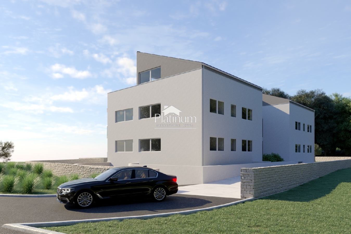 Istria, Rovigno moderno appartamento con vista mare