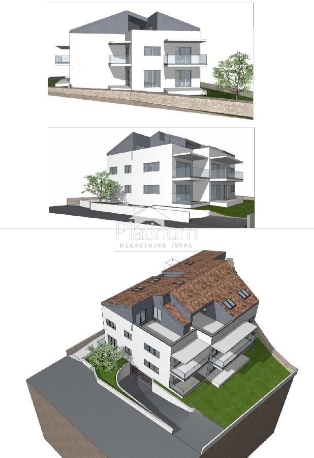 Istra, Rovigno appartamento in costruzione in una posizione privilegiata