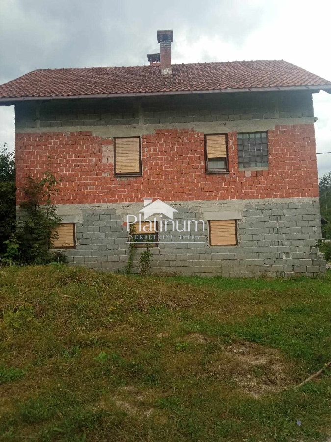 Čabar, Tršće house for sale with a yard