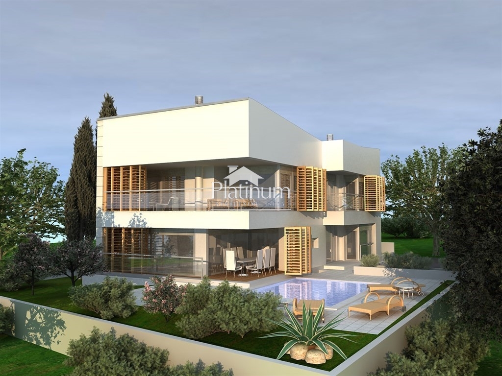 Istra, okolica Fažane, prekrasna kuća s pogledom na Brijune