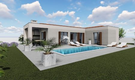 Villa under construction in central Istria
