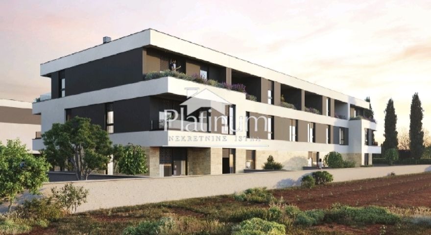 Istra,Pula i okolica stan u prizemlju u izgradnji