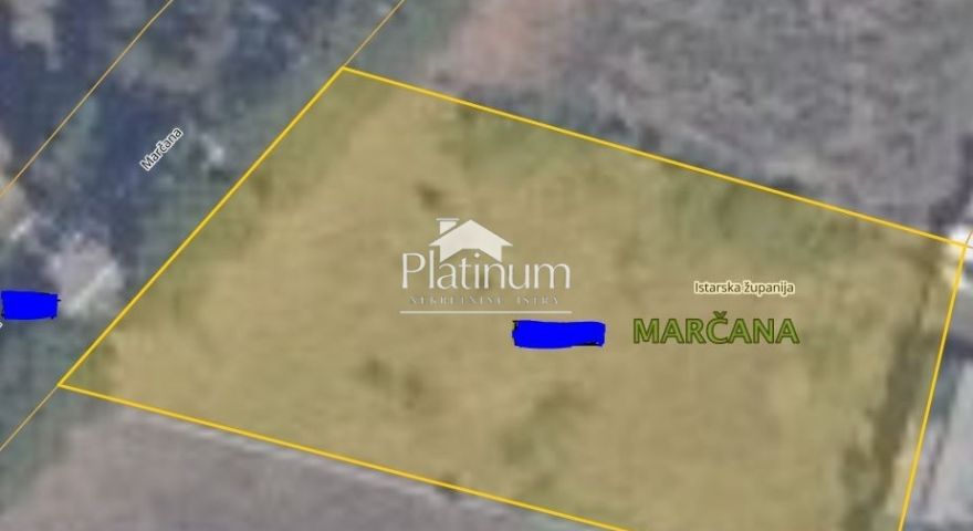 Istria, intorno a Marčana, bel terreno edificabile