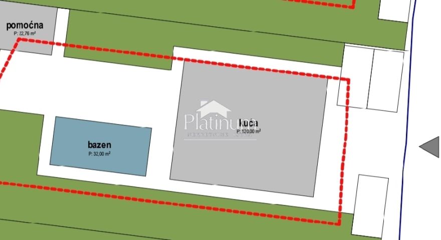Istria, Medolino TOP terreno edificabile superficie 687 m2 , 1300 m dal mare Istria, Medolino TOP terreno edificabile superficie 687 m2 , 1300 m dal mare