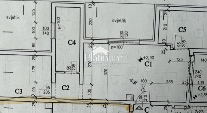 Pola, Centro, bilocale in costruzione al primo piano Pola, Centro, bilocale in costruzione al primo piano
