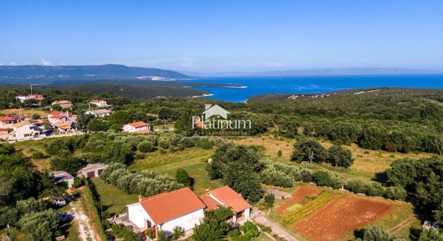 Istria, Išići, casa con tre appartamenti con vista mare Istria, Išići, casa con tre appartamenti con vista mare