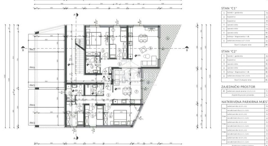 Istria, Peroj appartamento al piano terra con due camere Istria, Peroj appartamento al piano terra con due camere