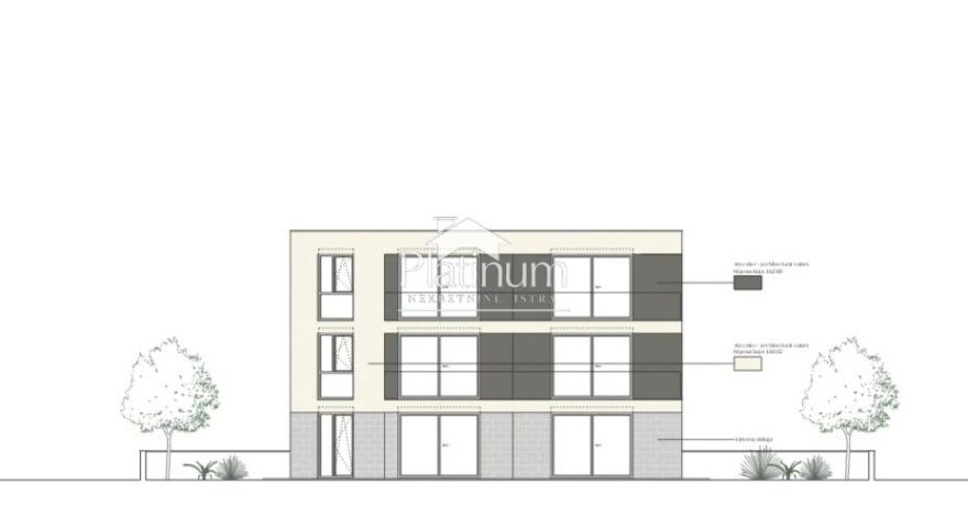 Istria, Peroj appartamenti in costruzione Istria, Peroj appartamenti in costruzione