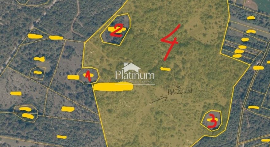SVETVINČENAT, terreno agricolo circostante 45.600m2 SVETVINČENAT, terreno agricolo circostante 45.600m2