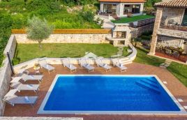 Istrien, Umgebung von Tinjan, schönes rustikales Haus mit Pool