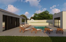 Istria, Kršan, extraordinary single-family house with pool