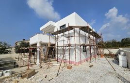 VODNJAN, DINTORNI, BELLA CASA CON PISCINA, VISTA MARE, NUOVA