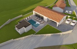 Istria, Kršan, extraordinary single-family house with pool