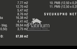 Istra, općina Fažana, trosobni stanovi u započetoj gradnji