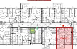 Istra, Pula, jednosoban stan, 1.kat, NOVO