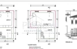 Istra,Vrsar kuća s velikim potencijalom i pogledom na more