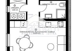 Istra, Pula, dvosobni stan na drugom katu
