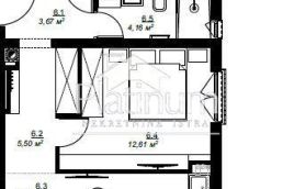 Istria, Medulin, new two-room apartment with sea view
