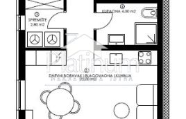 Istra, Pula, dvosobni stan na prvom katu