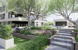 Istra, općina Fažana, trosobni stanovi u započetoj gradnji