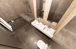 Istra, Ližnjan,fantastični apartman na katu u započetoj gradnji