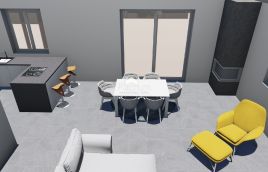 Istria, Kršan, extraordinary single-family house with pool