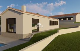 Istria, Kršan, beautiful single-family house for vacation with swimming pool