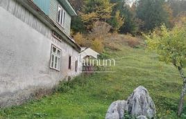 Gorski kotar, Tršće house with yard for sale